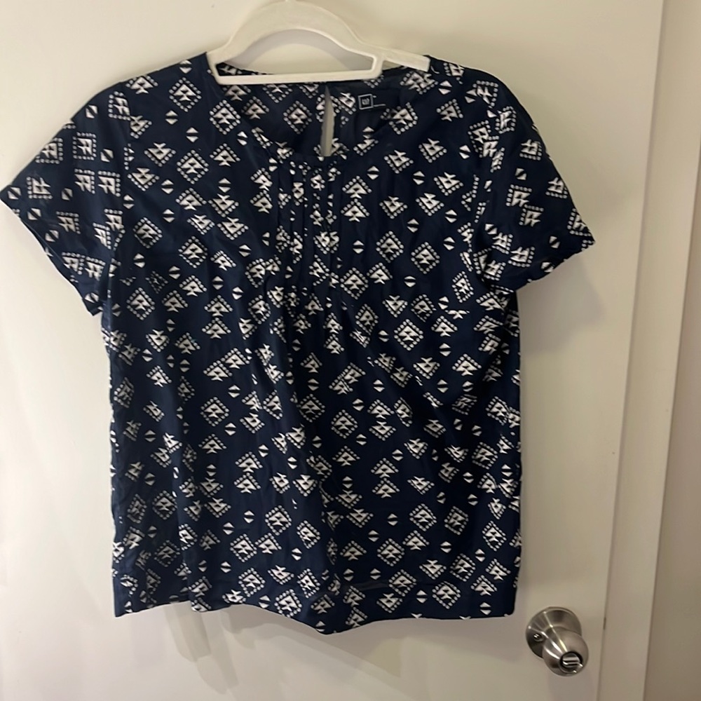 Geometric blouse